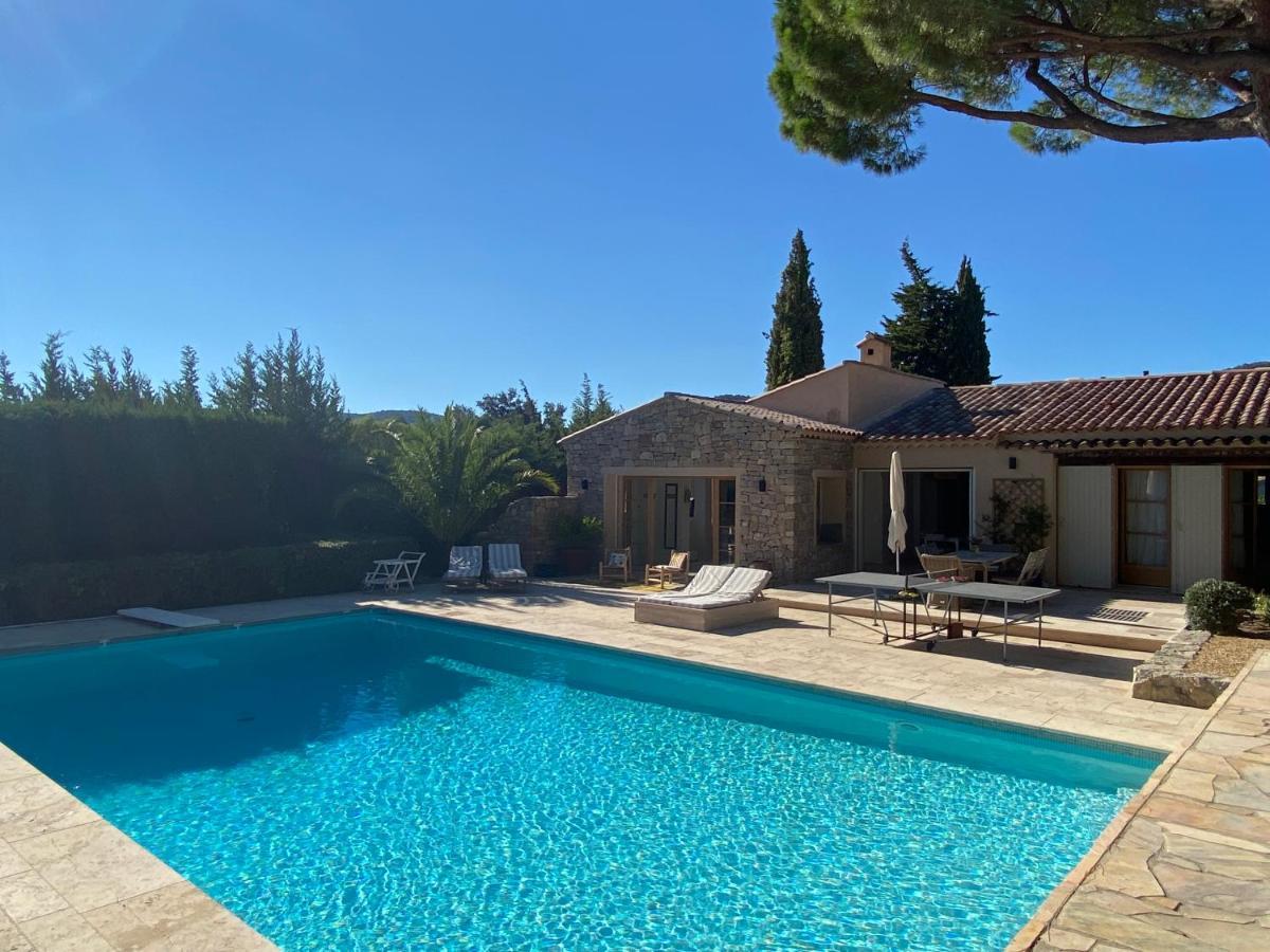 Lovely "Provence" Villa With Sea View, Private Heated Pool, Airco And Beautiful Garden Гримо Экстерьер фото