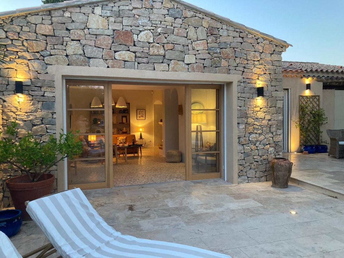 Lovely "Provence" Villa With Sea View, Private Heated Pool, Airco And Beautiful Garden Гримо Экстерьер фото